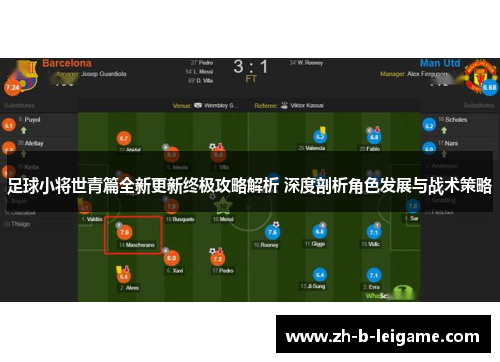 足球小将世青篇全新更新终极攻略解析 深度剖析角色发展与战术策略 足球小将世青篇全新更新终极攻略解析 深度剖析角色发展与战术策略